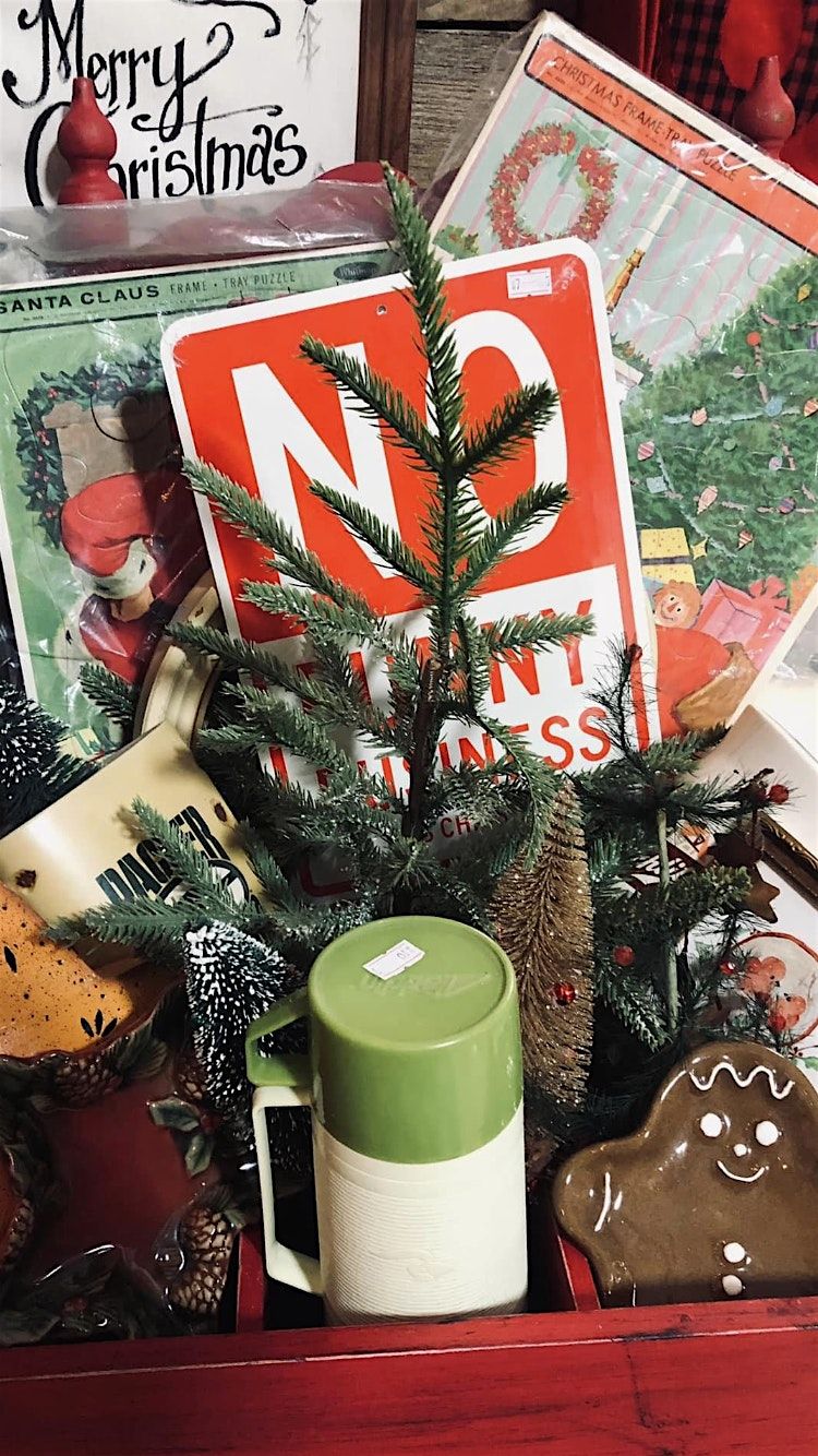 Holiday Sip & Shop Open House at Sweet Pea Vintage's  She Shed