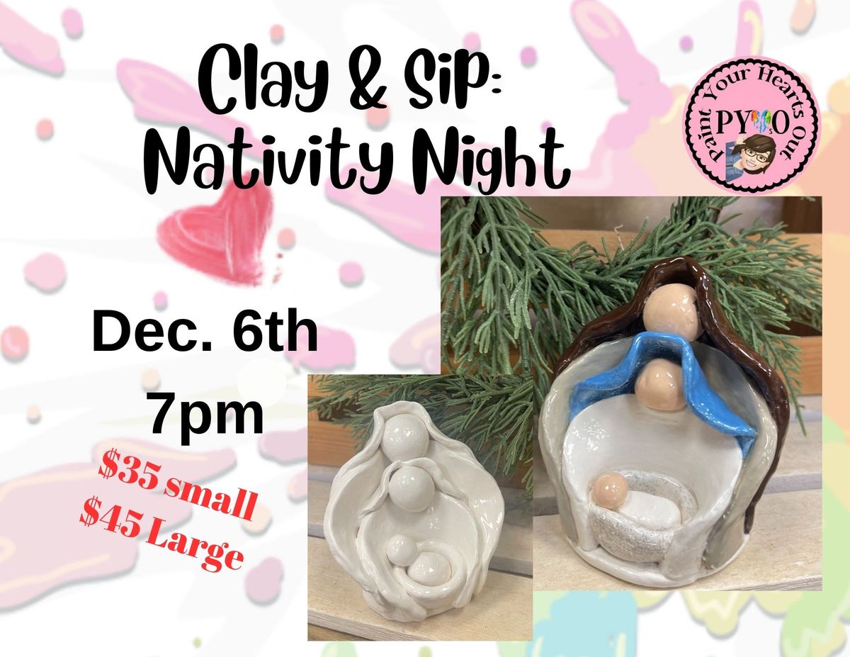 Fun Day Clay Day :  Nativity Figurine