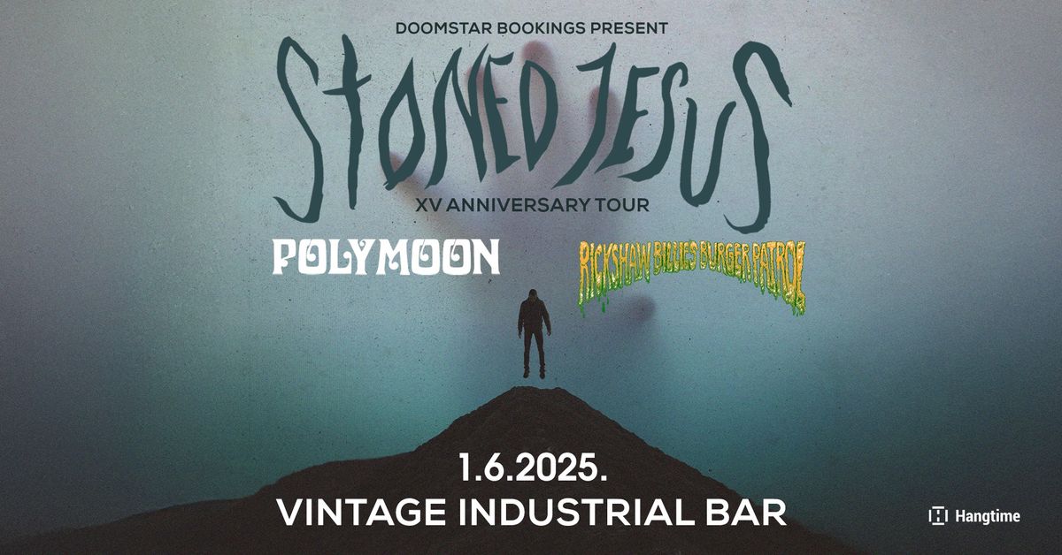 Psychedelic stoner velikani Stoned Jesus u Zagrebu! + Polymoon & Rickshaw Billie\u2019s Burger Patrol