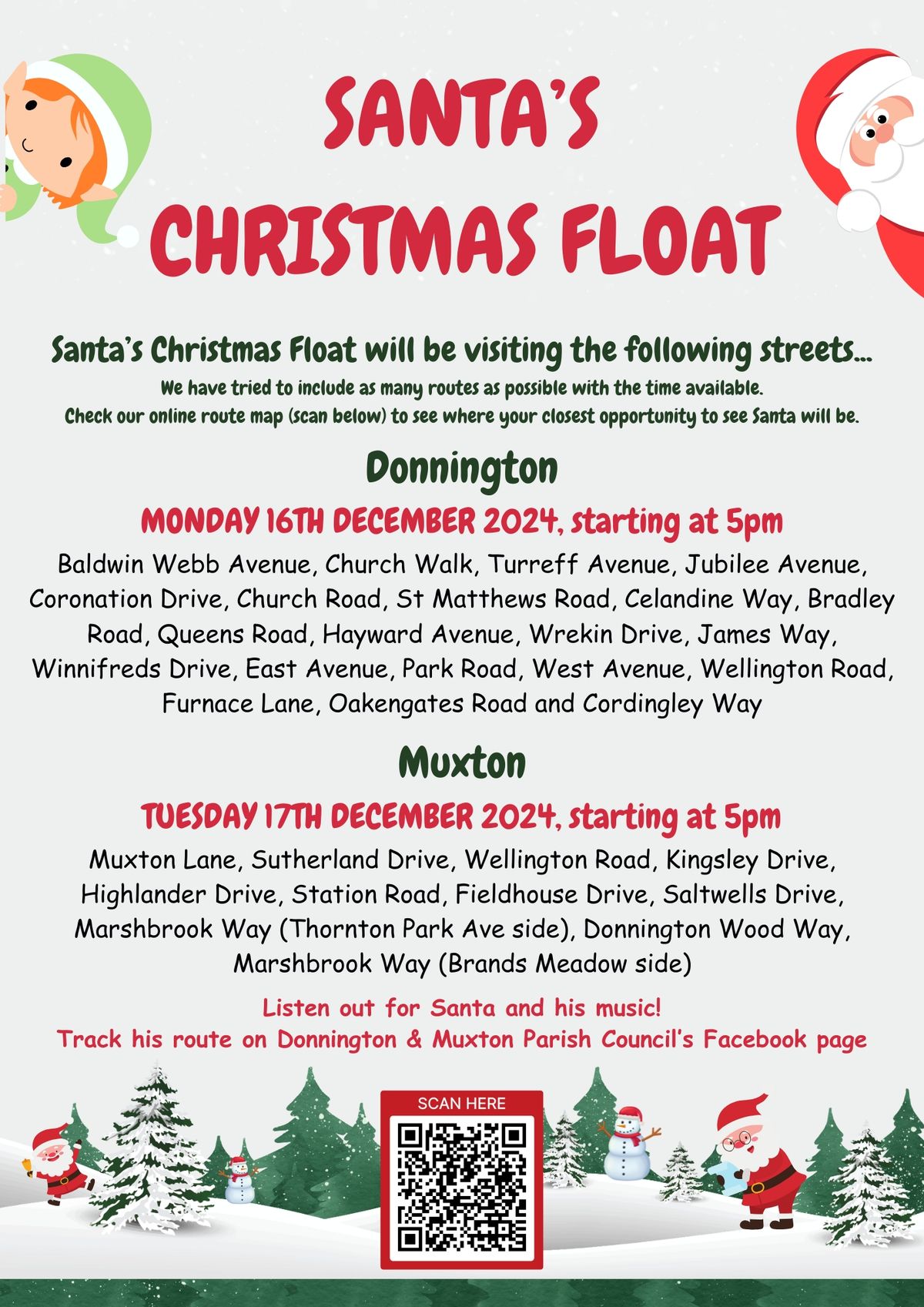 Santa's Christmas Float (Muxton)