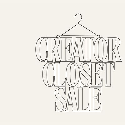 Creator Closet Sale