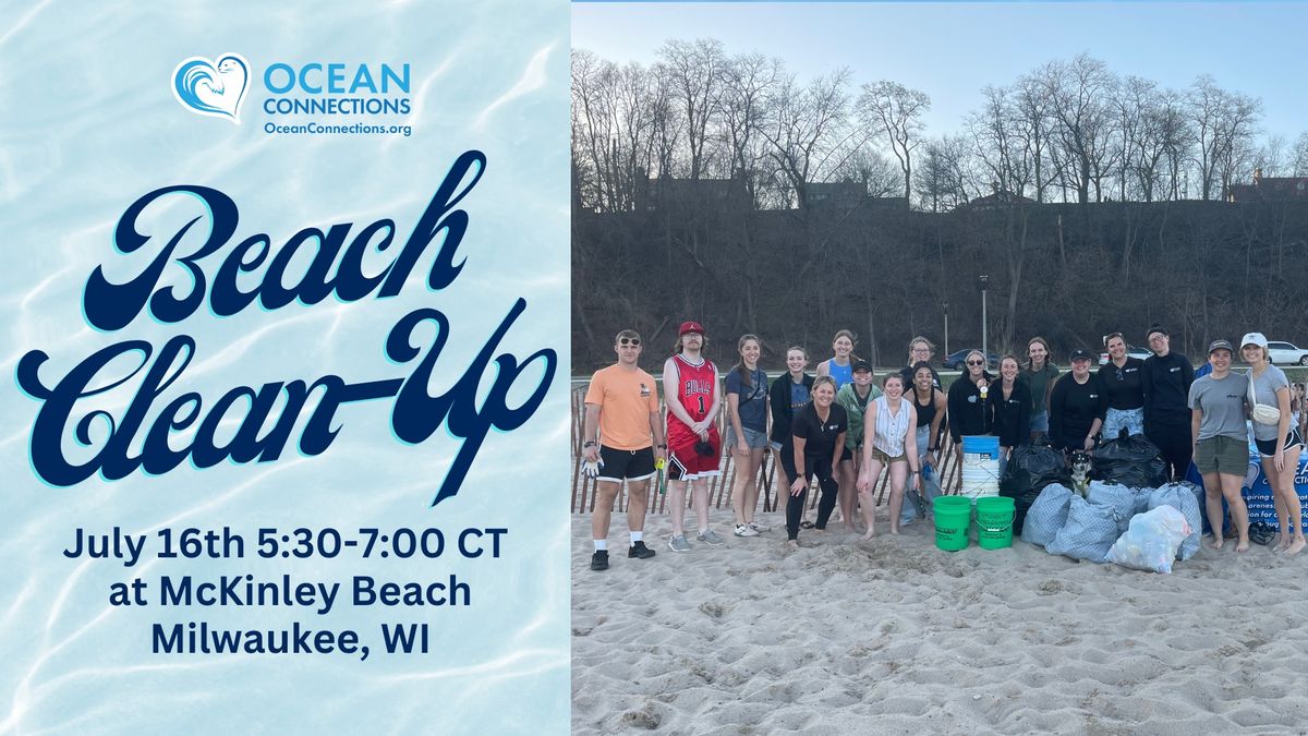 McKinley Beach Clean-Up