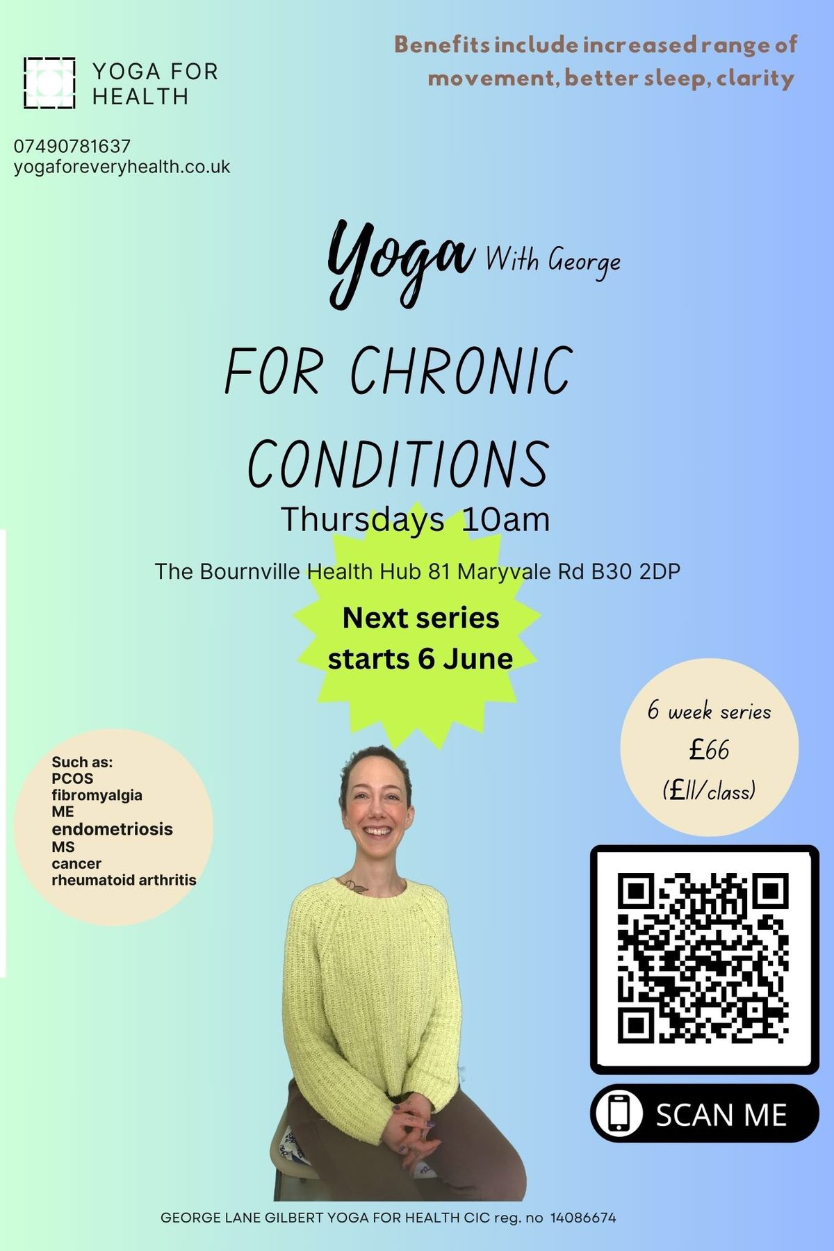 Yoga for chronic conditions 