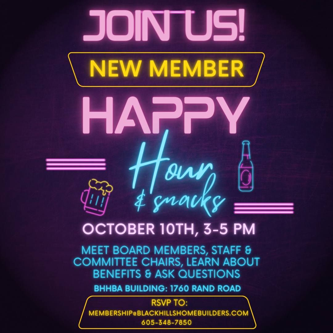 New Member Happy Hour