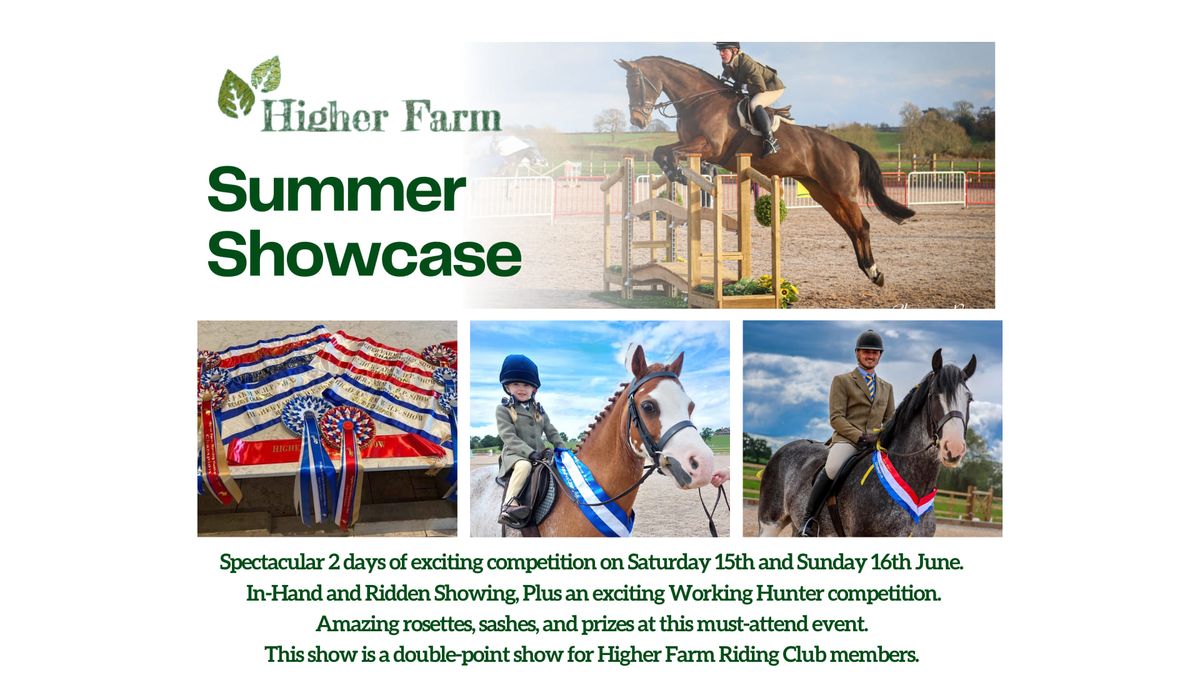 Higher Farm Summer Showcase