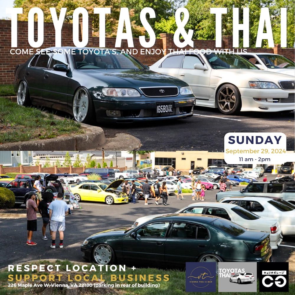 Toyotas & Thai September Monthly Meet