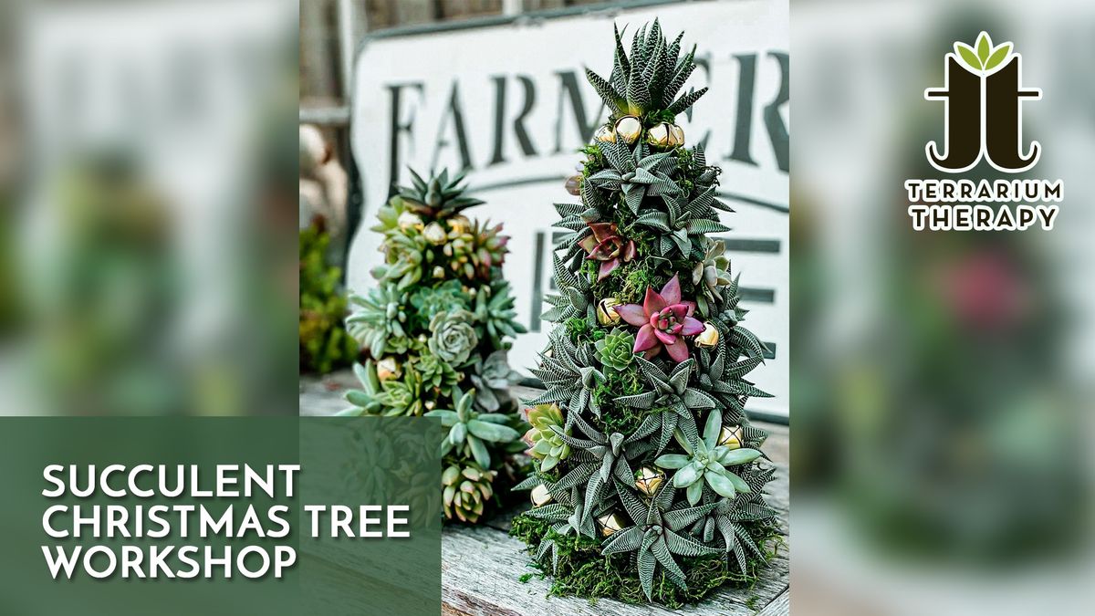 Succulent Christmas Tree Workshop @ Crooked Hammock Brewery