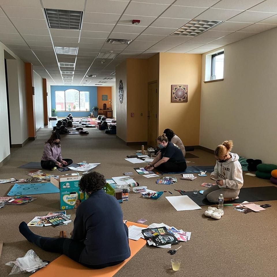 Visions & Vinyasa 2025! Annual Vision Board Yoga Party at the Nest Collaborative