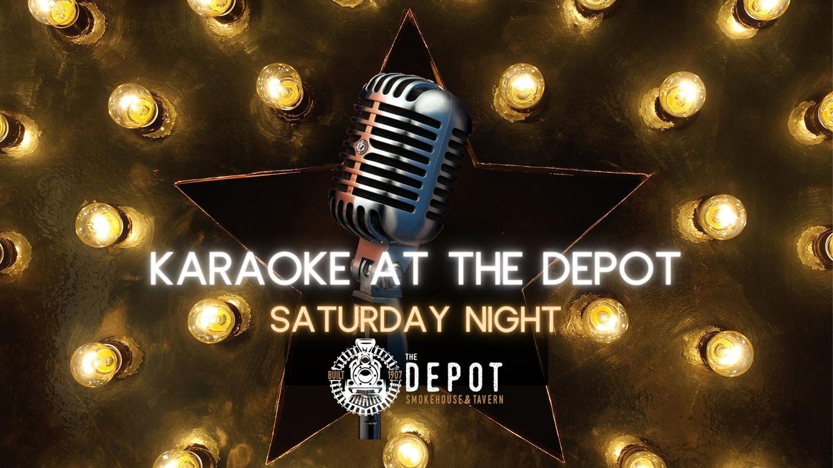 Karaoke at The Depot! October 5 & 19