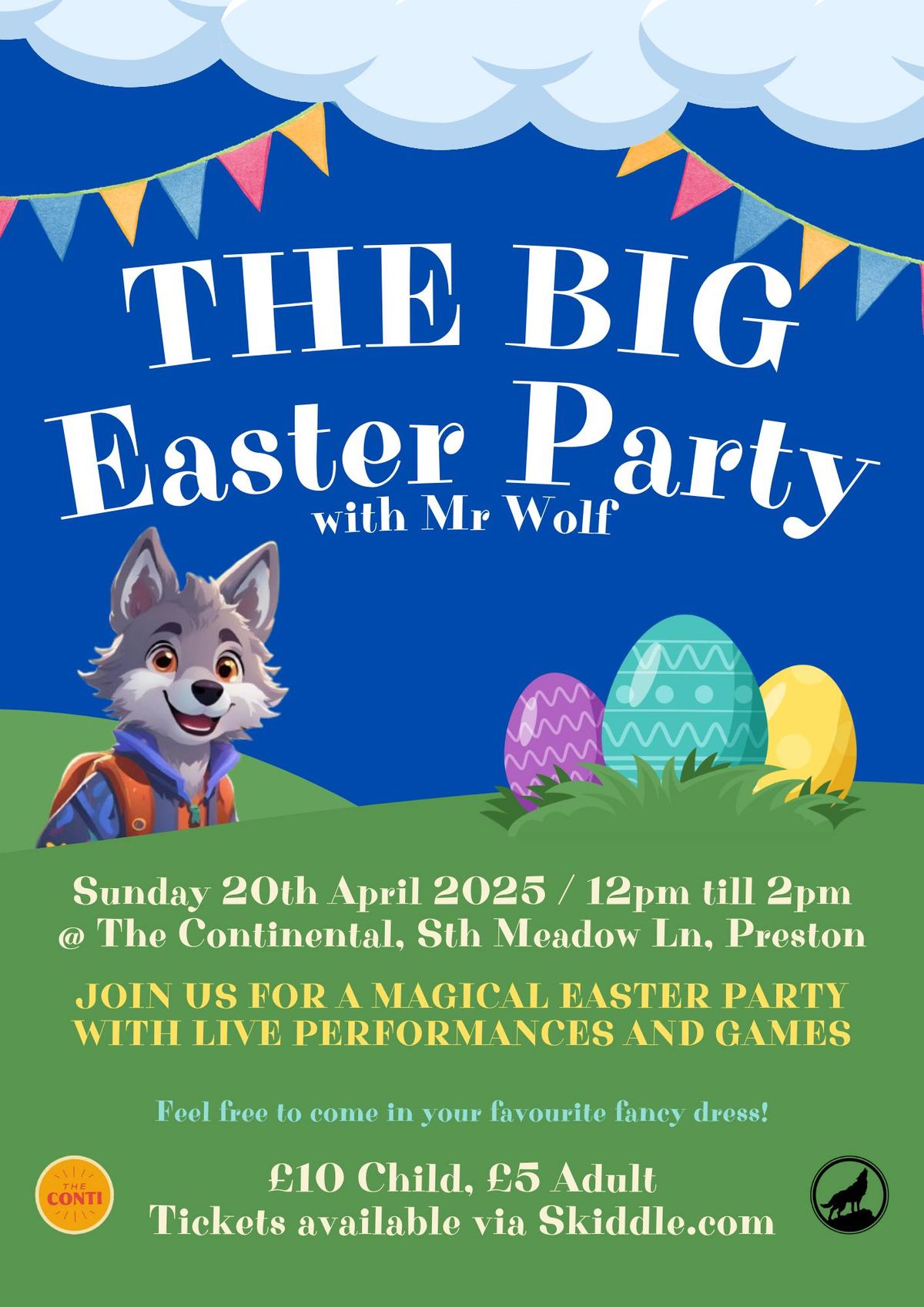 The Big Easter Party with Mr Wolf! \ud83c\udf6b\ud83d\udc30\ud83d\udc24