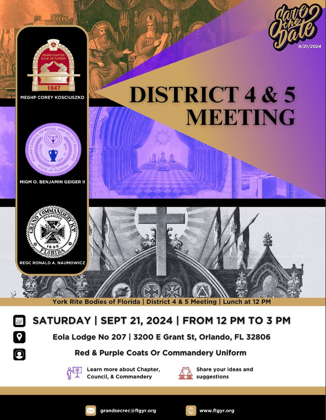 District Meeting - Districts 4&5