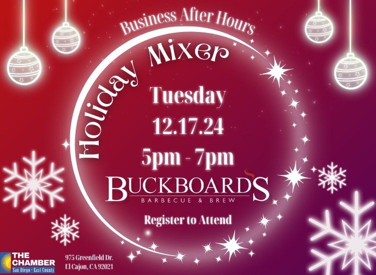 12\/17 Chamber Holiday Mixer