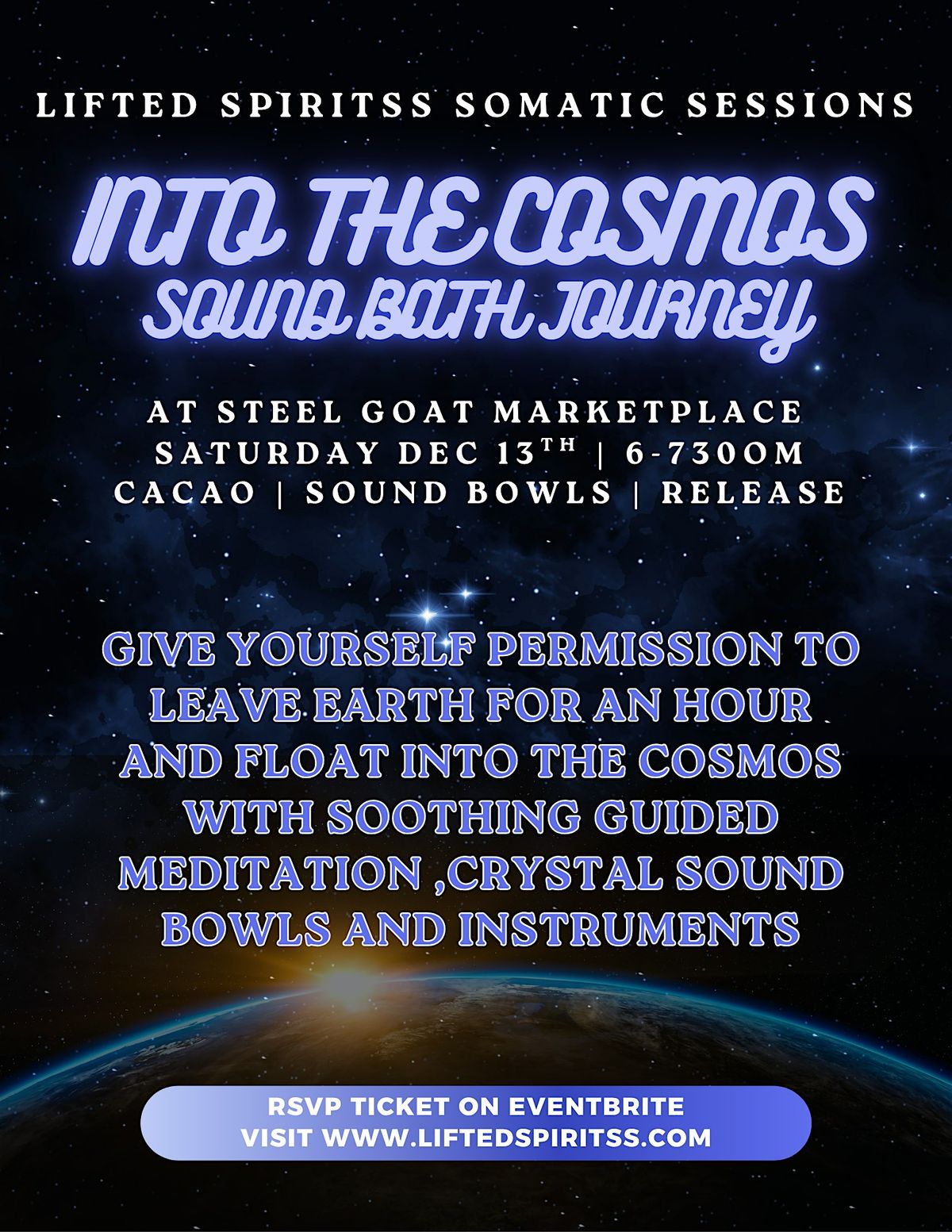 Into the Cosmos Sound Bath Journey