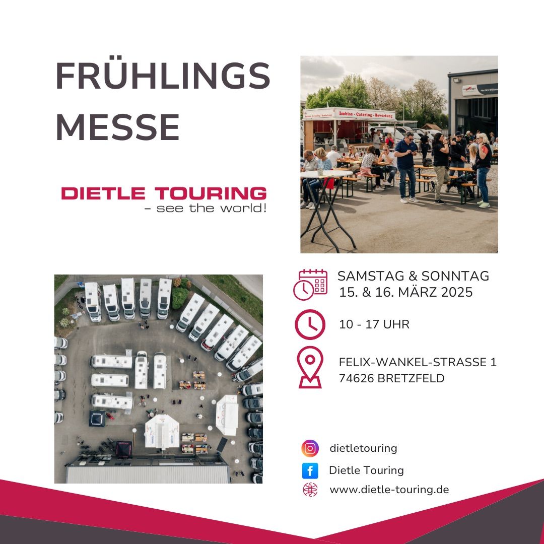 Dietle Touring Fr\u00fchlingsmesse 2025