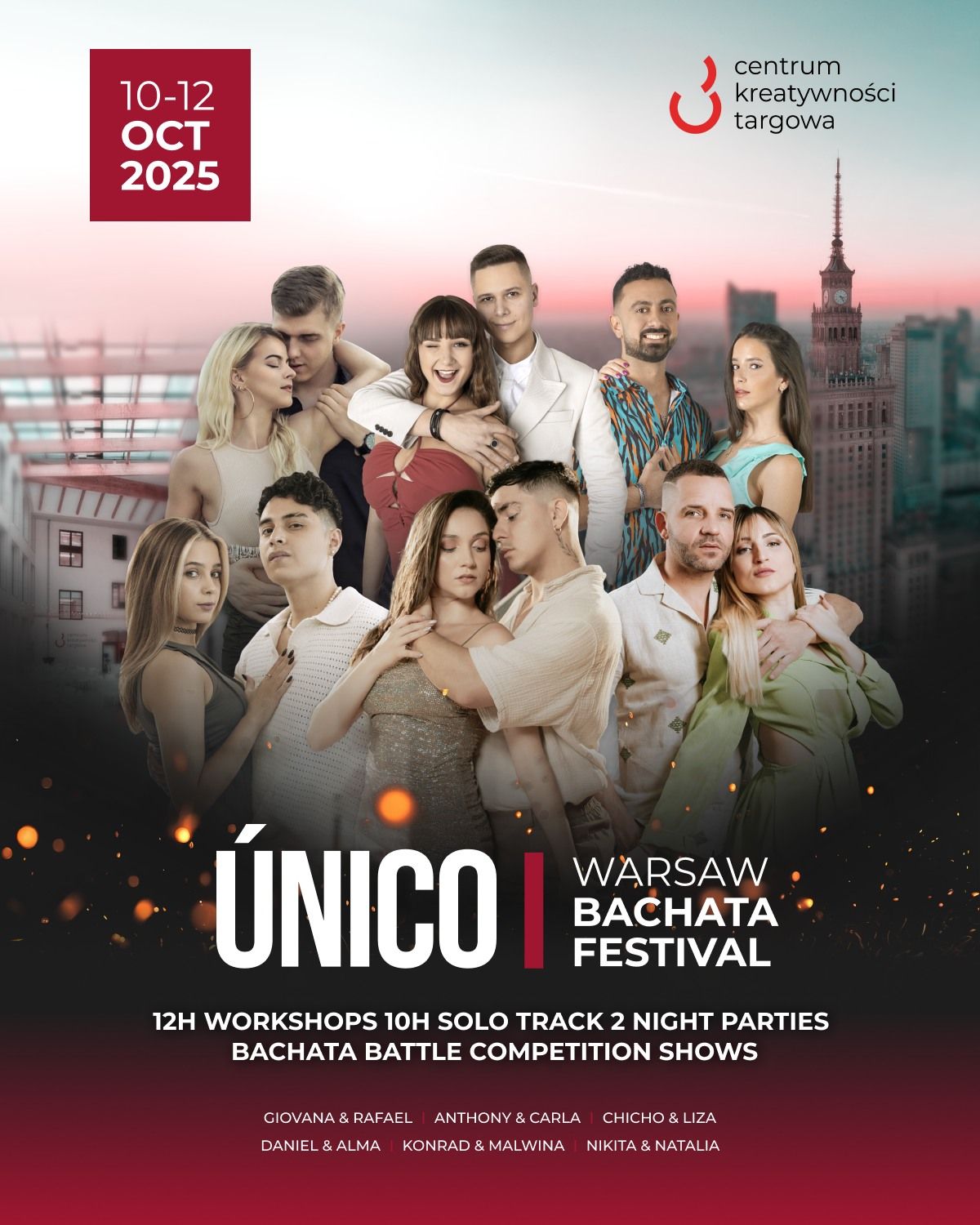 \u00danico Warsaw Bachata Festival 10-12.10.2025! \u2764\ufe0f