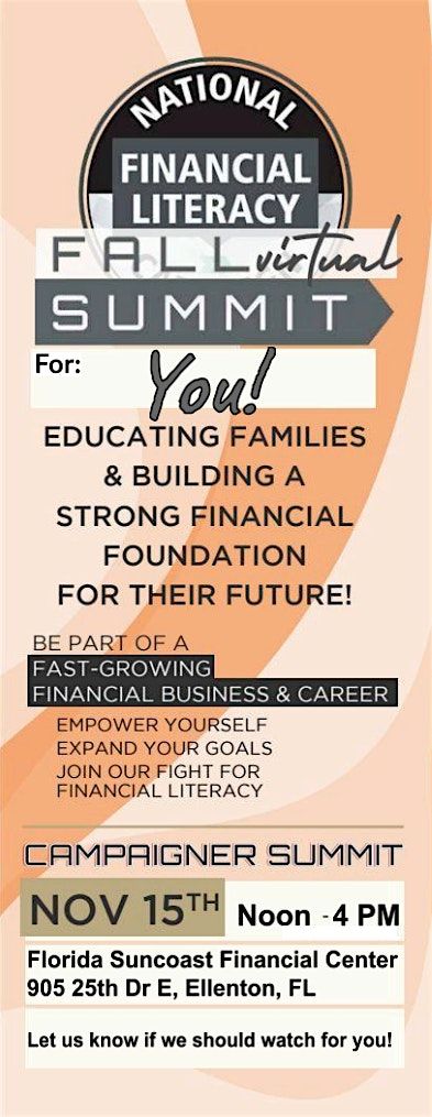 World System Builder Financial Foundation Summit 11\/15\/2025