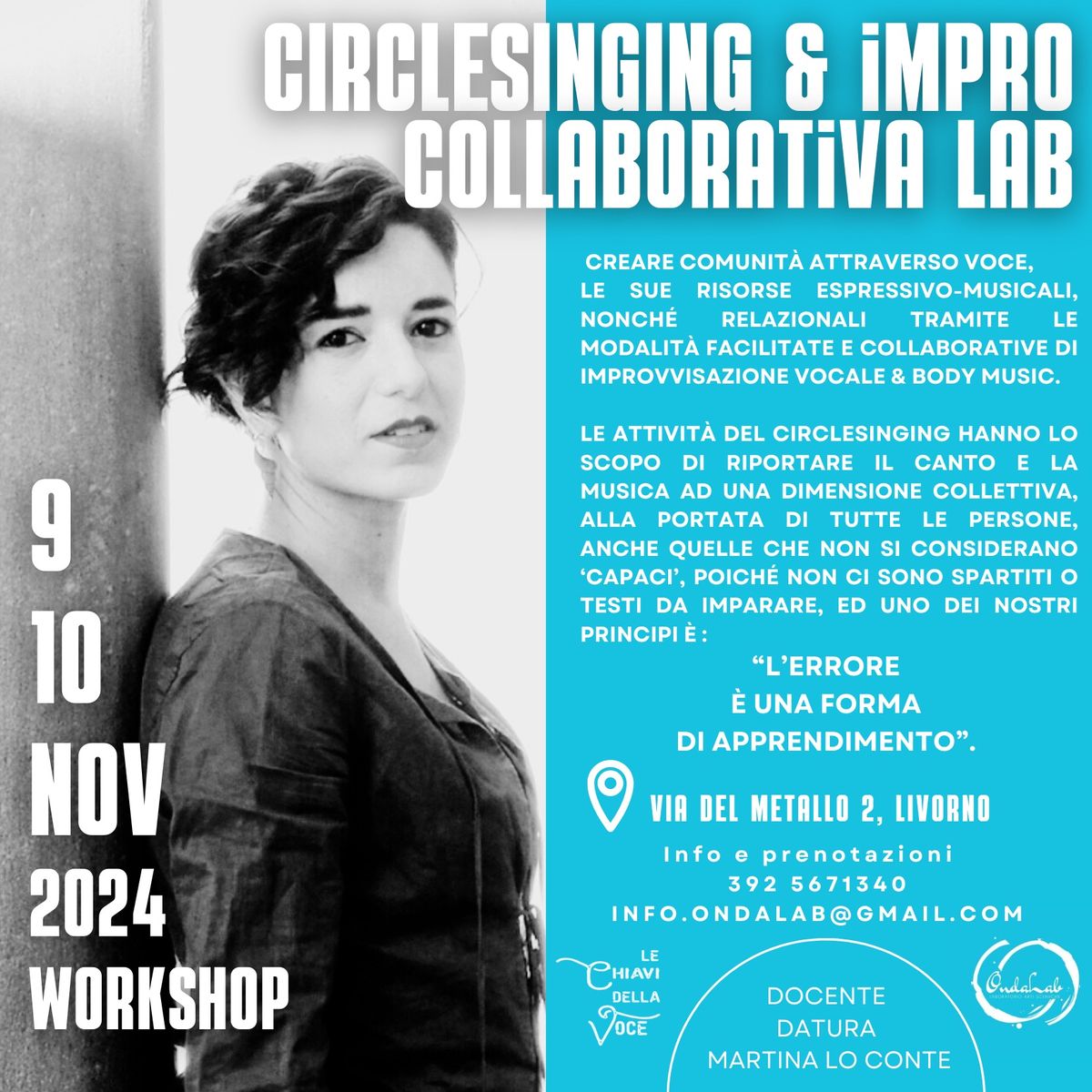 Improvvisazione Vocale Collaborativa & Circlesinging Lab 