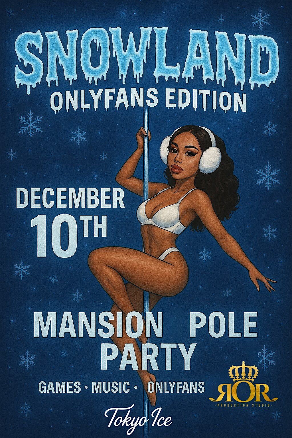 Mansion Pole Party In Snowland Pt. 2