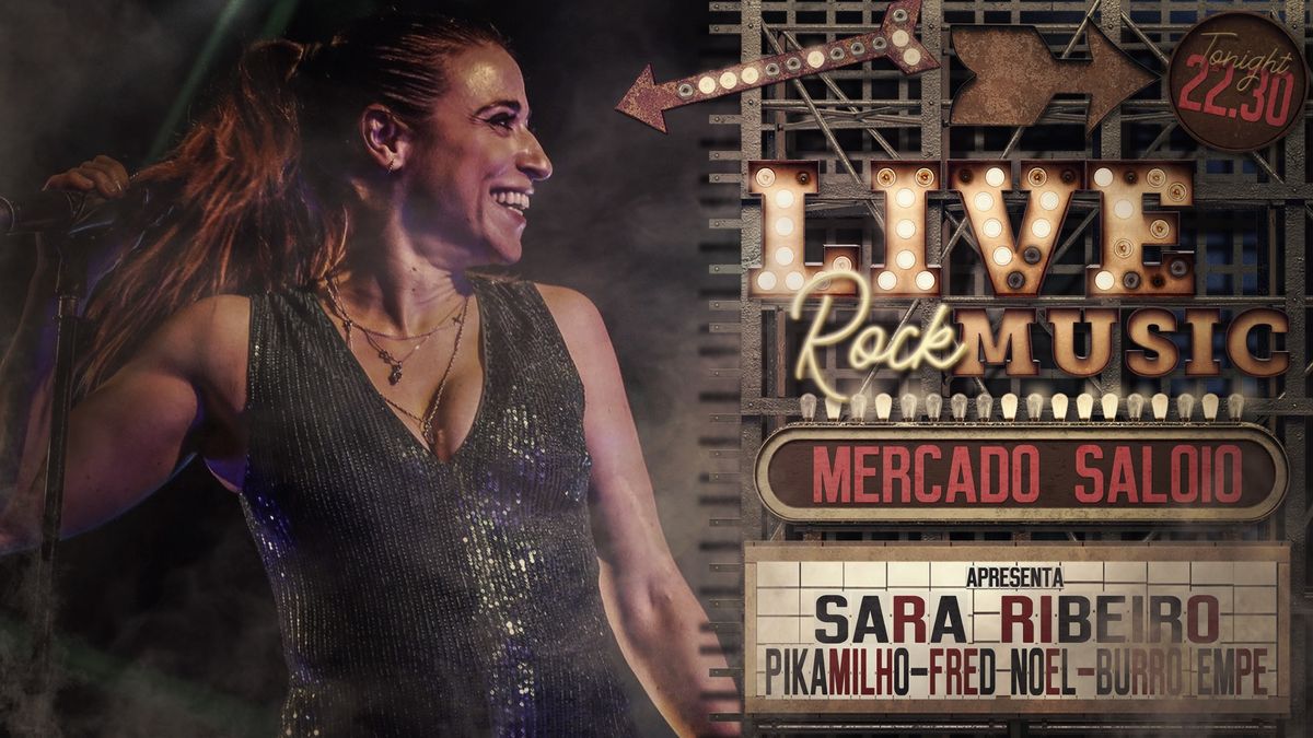 Sara Ribeiro mais uma grande noite no Mercado