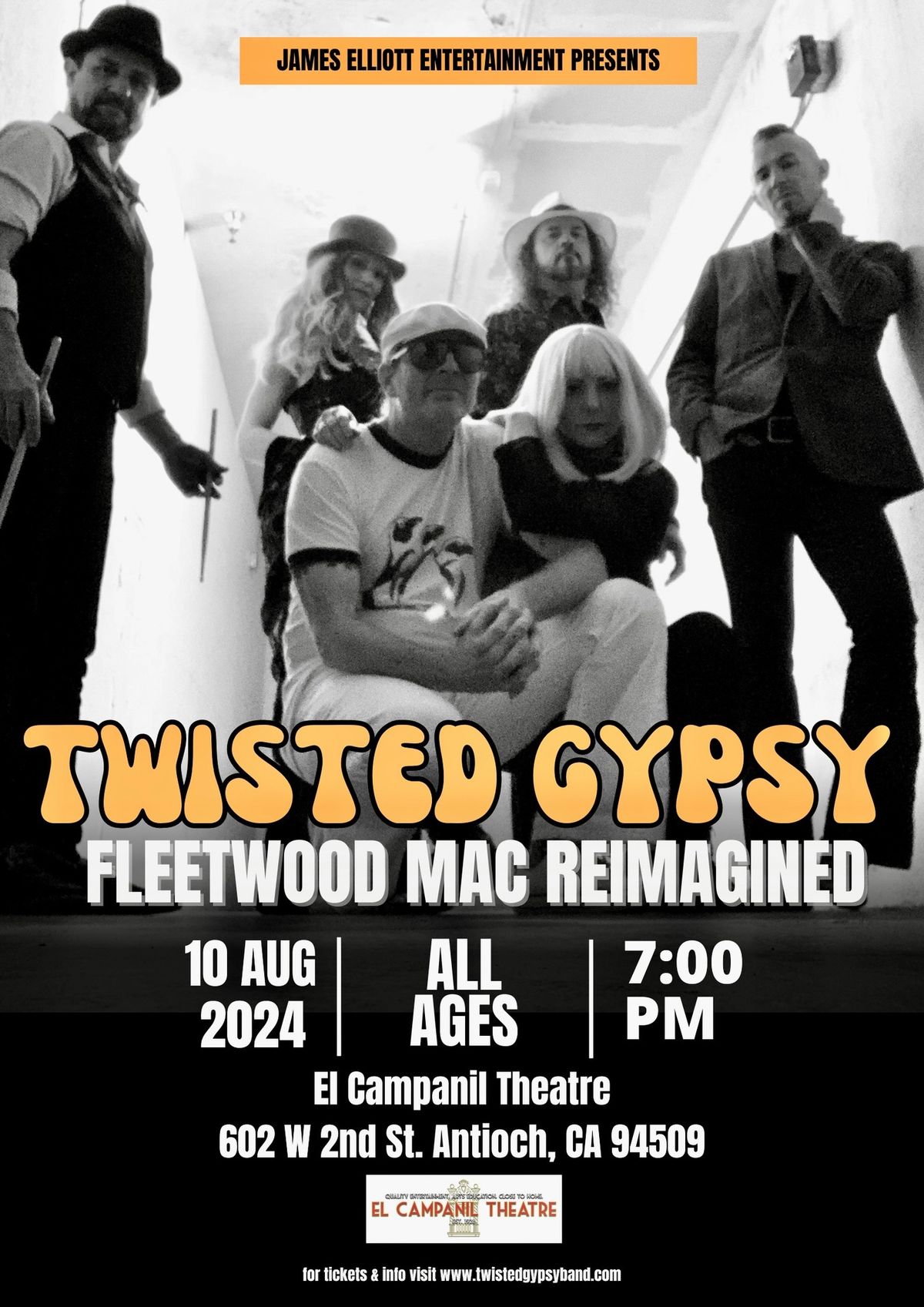 FLEETWOOD MAC TRIBUTE Twisted Gypsy at El Campanil Theatre Antioch