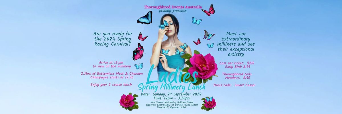 Ladies Spring Millinery Lunch