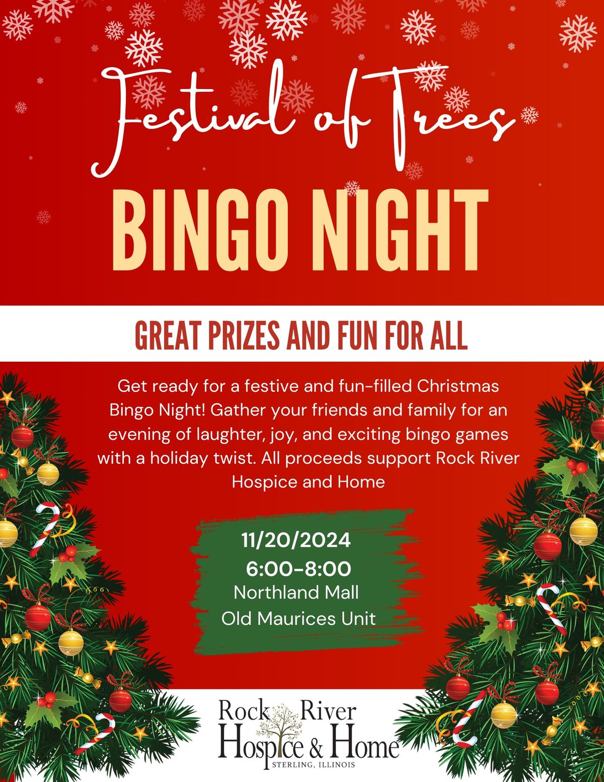 Festival of Trees BINGO!