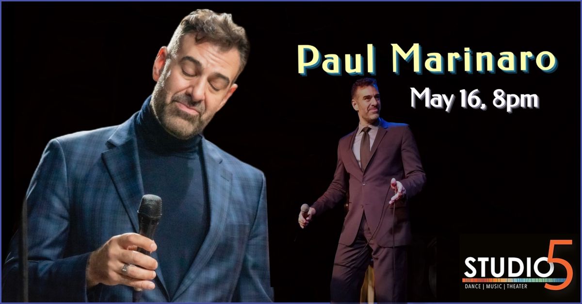 Paul Marinaro: Live at Studio5