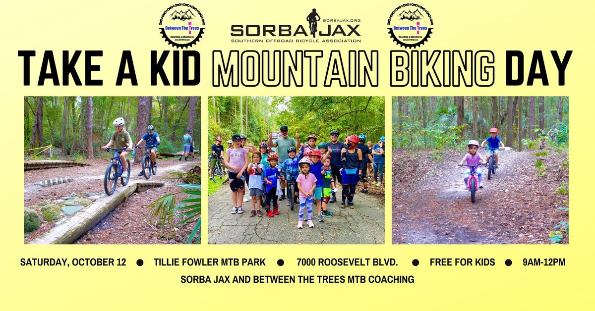 Take a Kid Mountain Biking Day at Tillie Fowler MTB