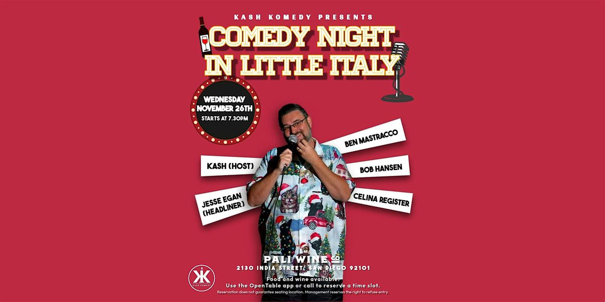 Comedy Night in Little Italy