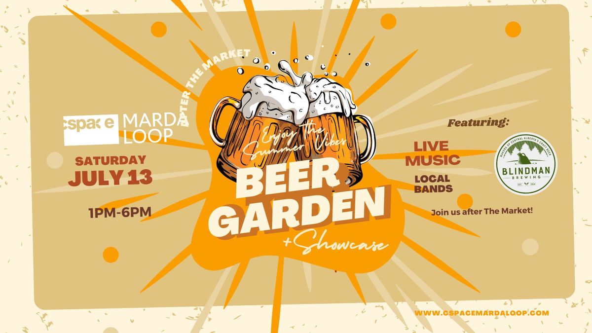 Beer Garden at cSPACE Marda Loop