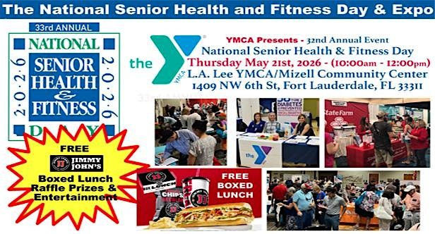 YMCA in Ft Lauderdale National Senior Health & Fitness Day & EXPO