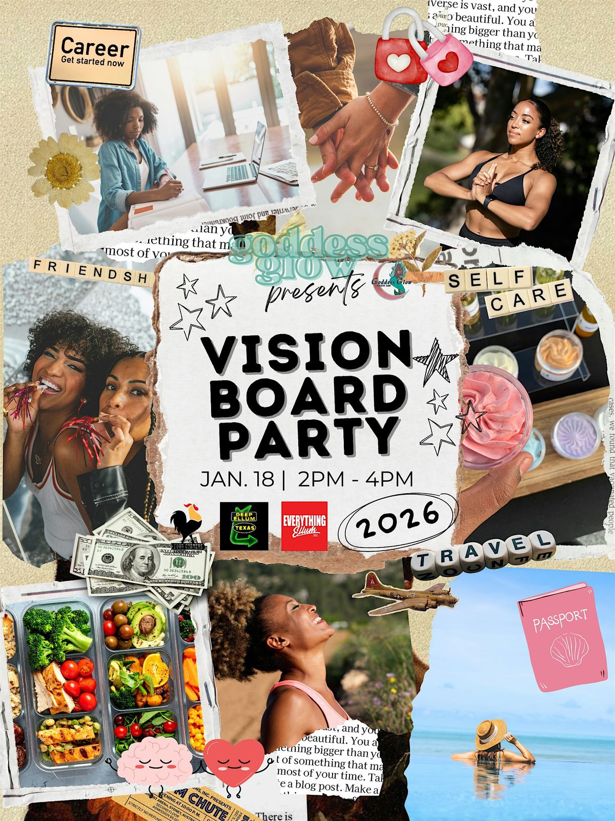 Vision Board Party Presented by Goddess Glow