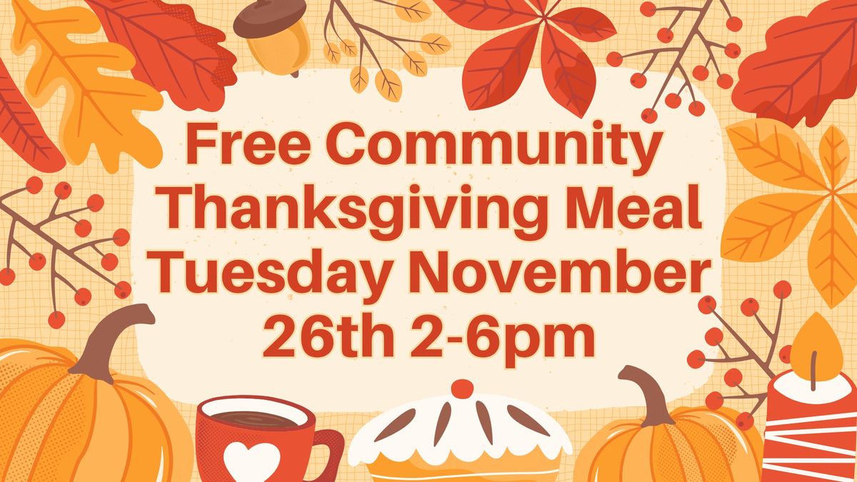 Free Community Thanksgiving Meal