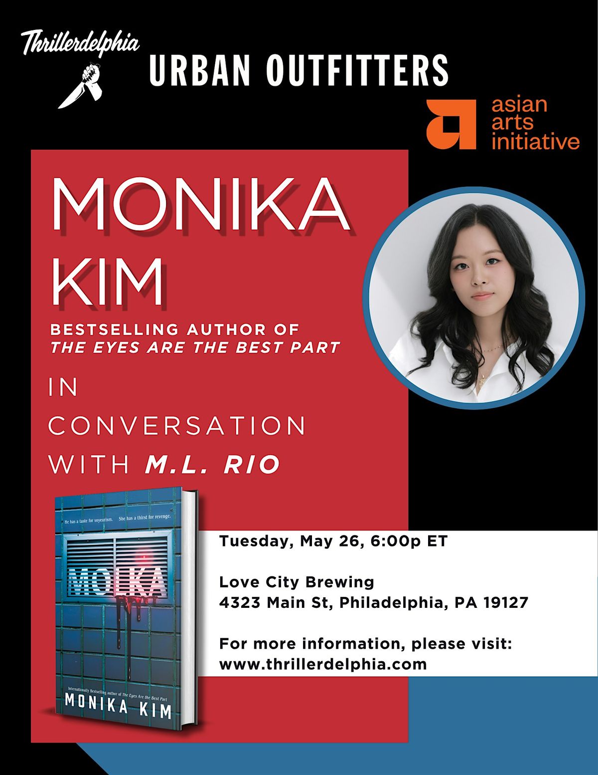 Monika Kim in Conversation with M.L. Rio