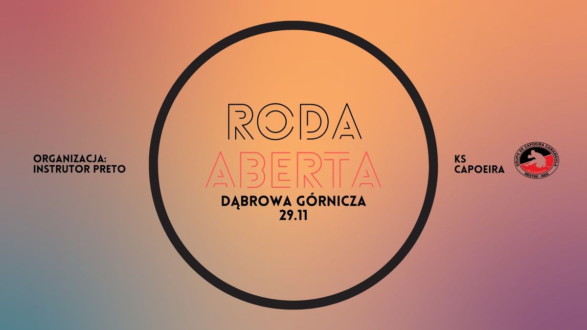 RODA ABERTA - Listopad 2024