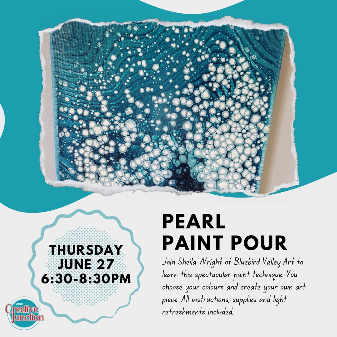 Pearl Paint Pour