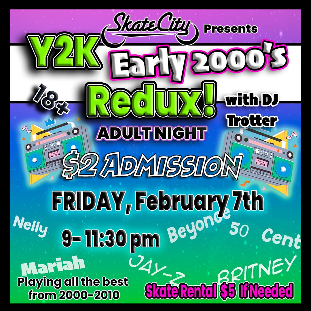 Y2K Early 2000's Redux Adult Skate! \ud83d\udefc