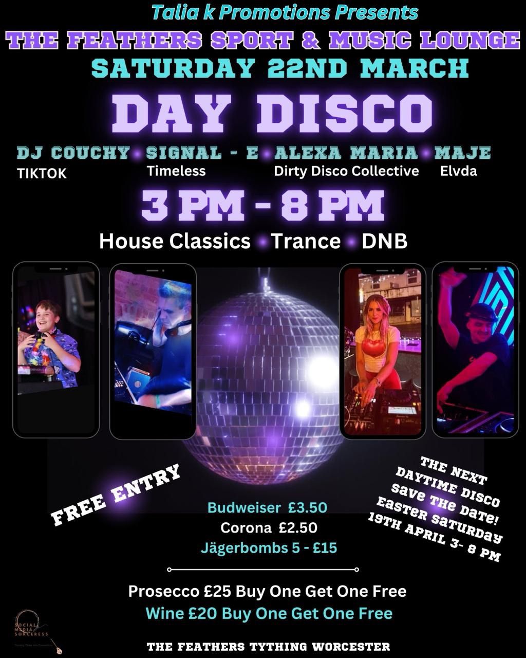 FEATHERS DAY DISCO 