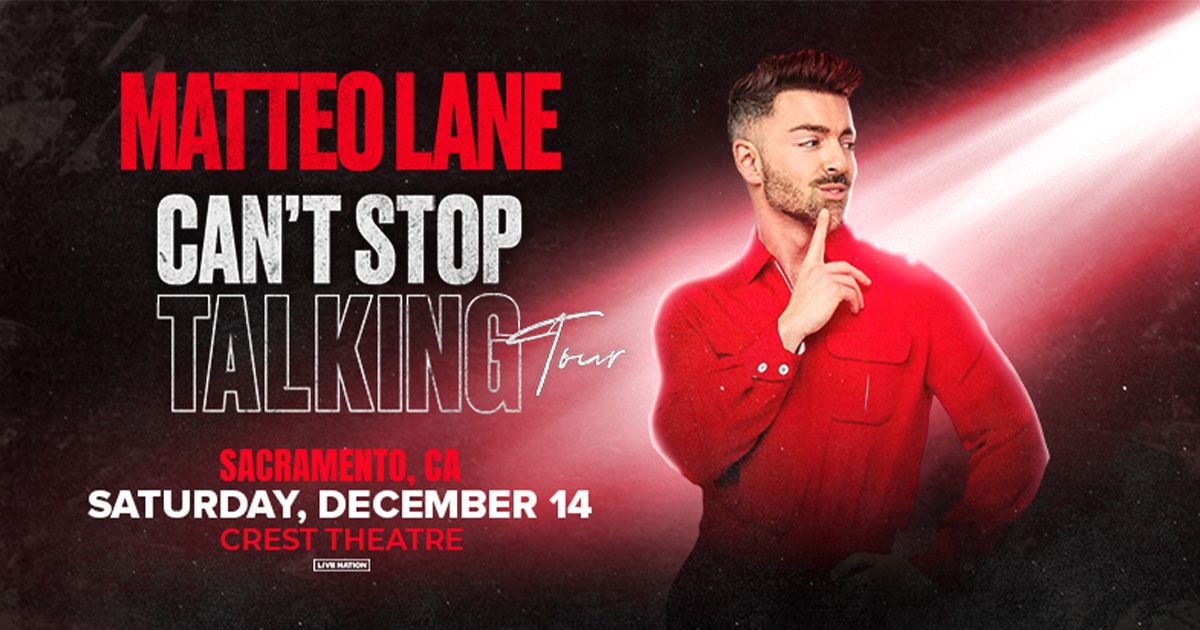 Matteo Lane: Can't Stop Talking