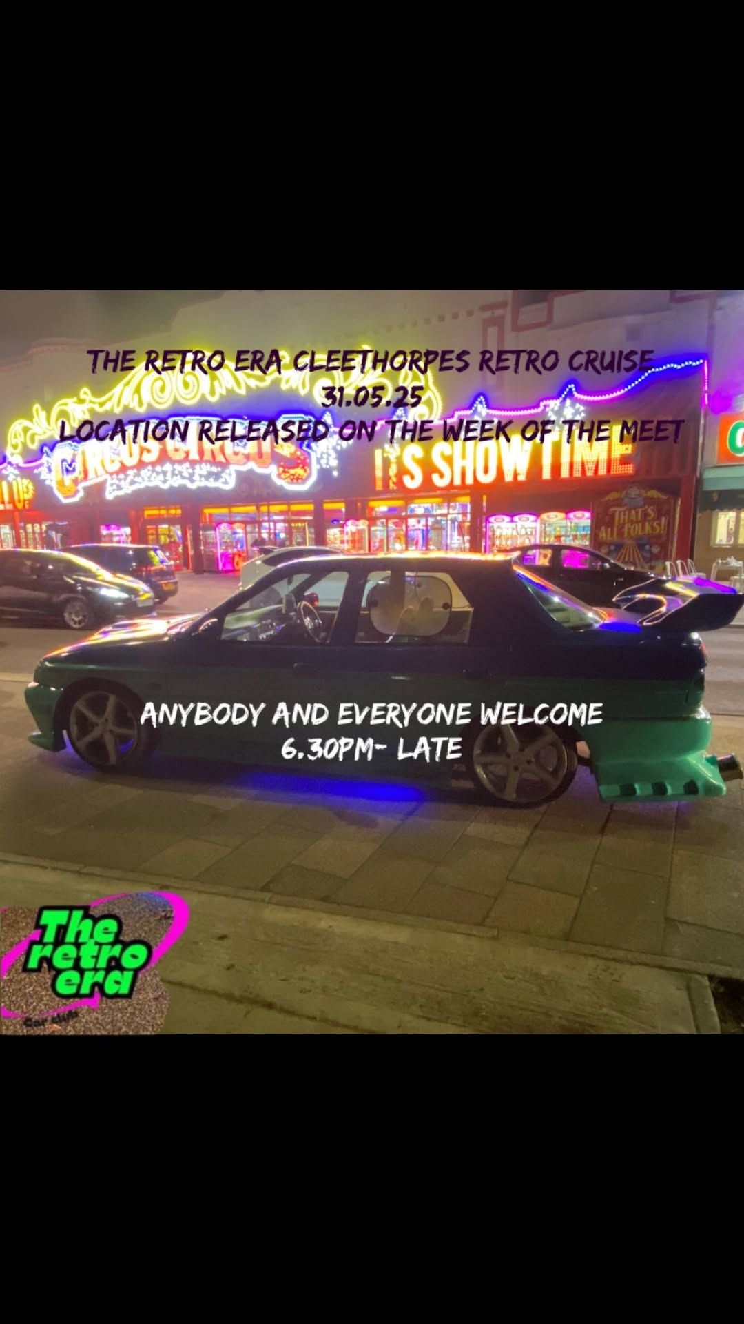 The Retro Era x Cruise Lincs Cleethorpes Meet