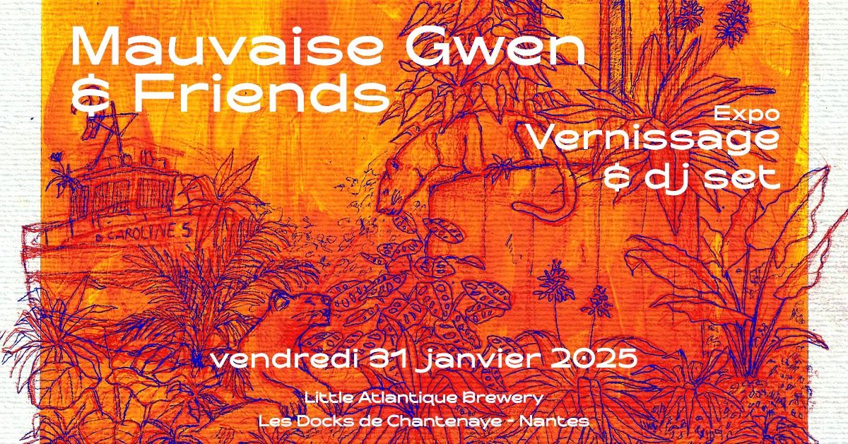 VERNISSAGE - MAUVAISE GWEN Peinture