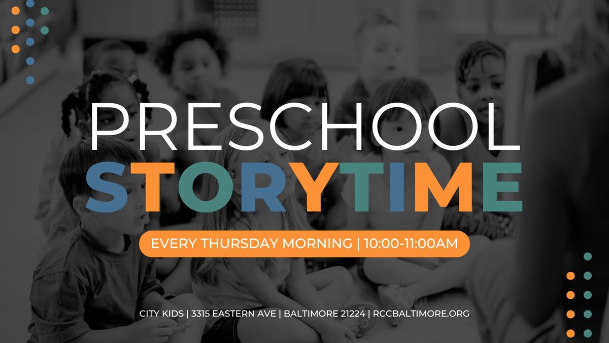 Preschool Storytime