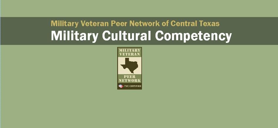 Military Cultural Competency Training