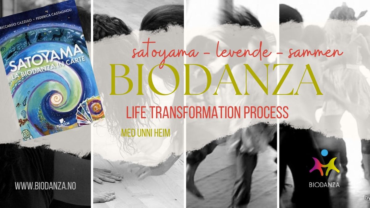 Biodanza integrasjonsgruppe m\/Unni - Tema: Satoyama \u2013 der naturens balanse m\u00f8ter menneskets hjerte