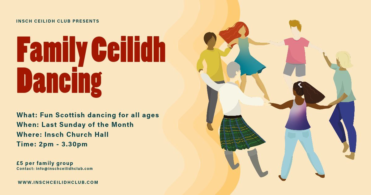 Family Ceilidh Dancing session - January 2025