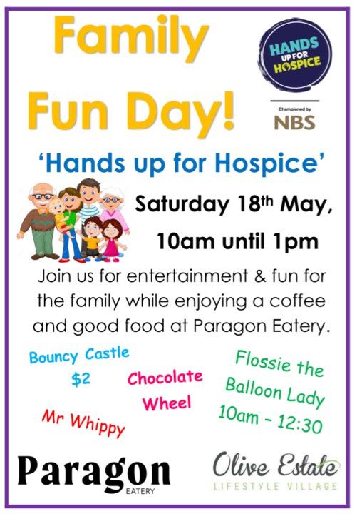 FAMILY FUN DAY!! - fundraising for Hands up for Hospice 