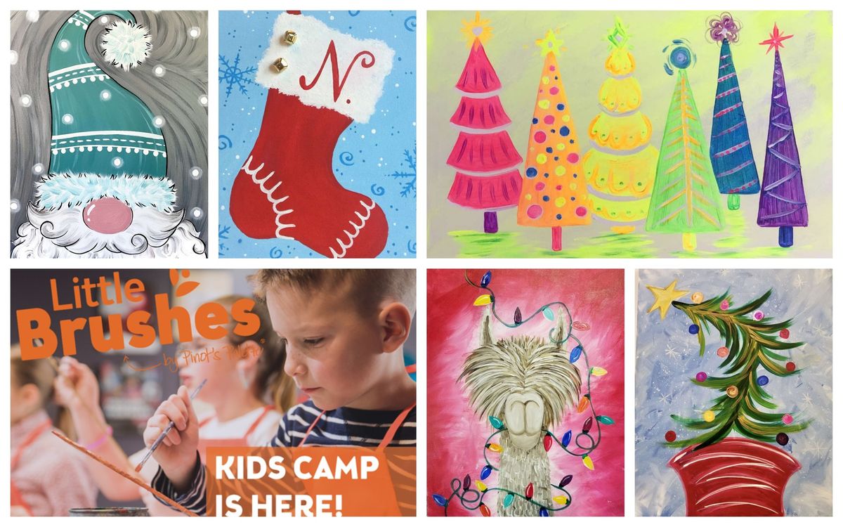 Little Brushes: Summer Camp - Christmas In July - Week 2!