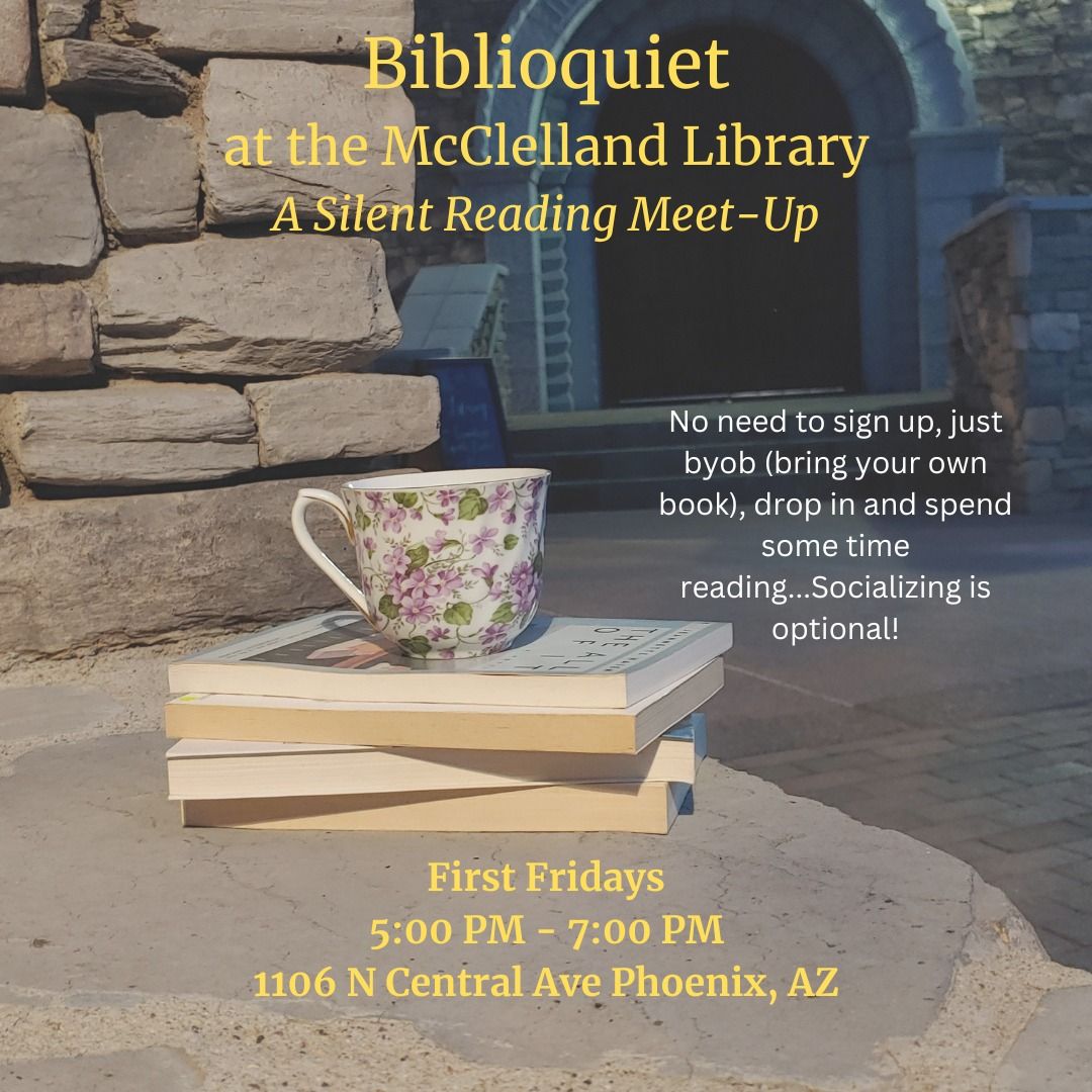 Biblioquiet: A Silent Reading Meetup