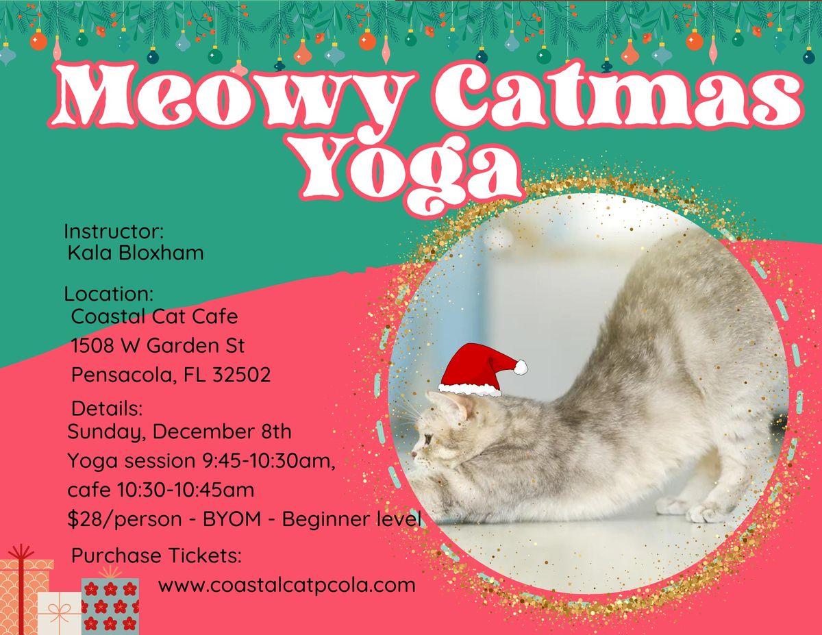 Meowy Catmas Yoga!