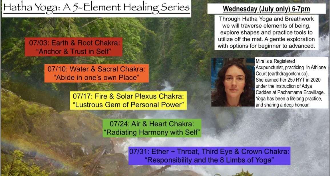 Hatha Yoga: A 5-Element Healing Series